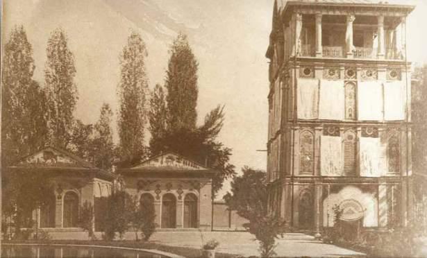 عمارت كلاه فرنگی عشرت آباد-uKtm7l09Ko