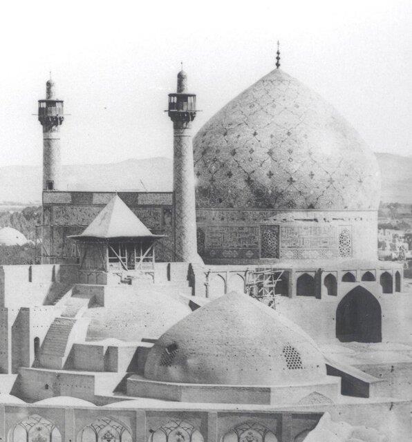 معمای كاشی های گنبد مسجد جامع عباسی-xpFduOfDAQ